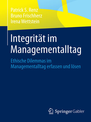 cover image of Integrität im Managementalltag